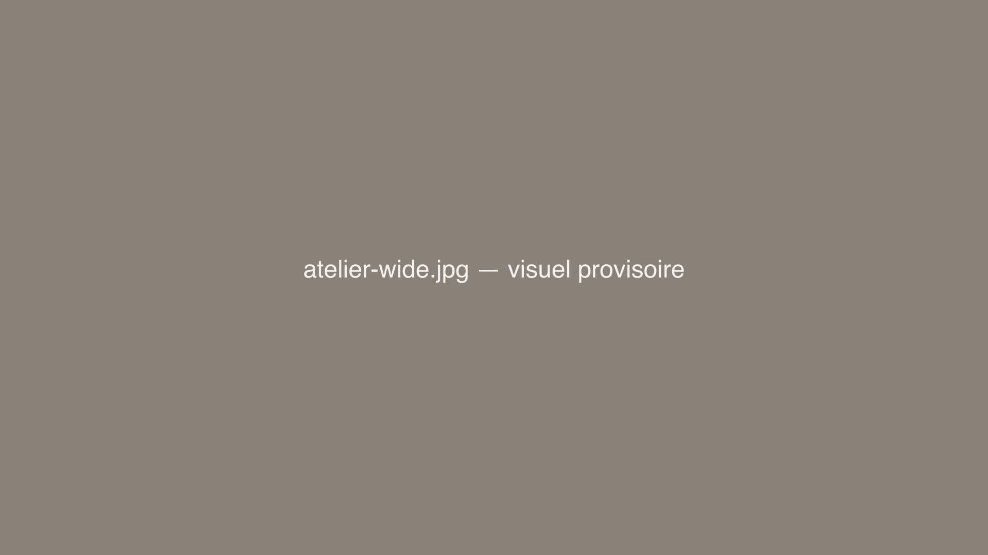 L'atelier CRU.